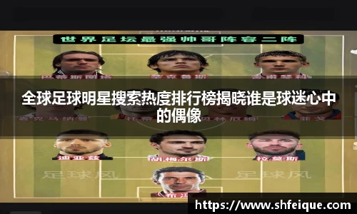 全球足球明星搜索热度排行榜揭晓谁是球迷心中的偶像